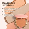 Bronzer Powder, Creamy & Highly Pigmented Formula, Long Wearing Bronzing