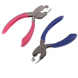 Staple Remover Tool for Office Heavy Duty Pink Blue Hand-held Staple Pin Pull Ergonomic Energy Saving (Pink and Blue)