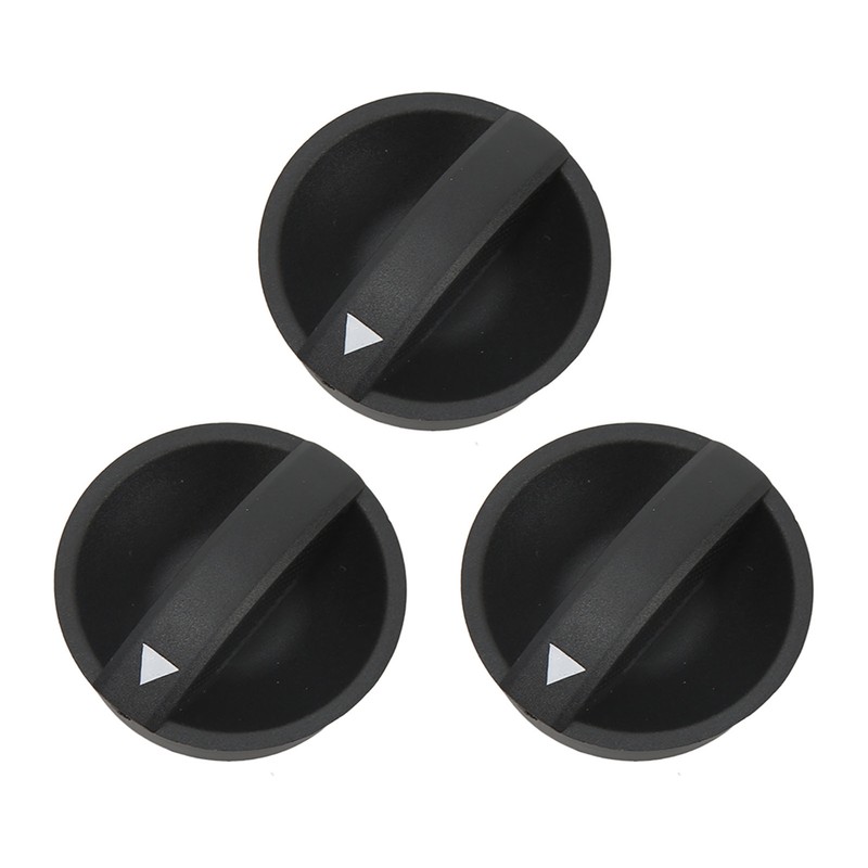 3PCS Car Air Conditioner Climate Control Knob 55900‑04020 Replacement for