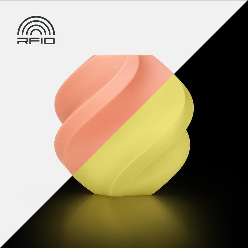 PLA Glow, 3D Printing Filaments and Materials:_Glow Orange (15300)