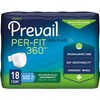 Prevail Per-Fit 360° Adult Incontinent Brief Large Heavy Absorbency -18/Bag