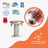 SinkShroom Revolutionary Bathroom Sink Drain Protector Hair Catcher, Strainer, Snare,