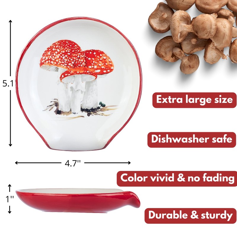 Spoon Rest (Mushroom)