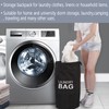 Kimmama 70L Waterproof Laundry Bag Backpack,Heavy Duty Laundry Bag with