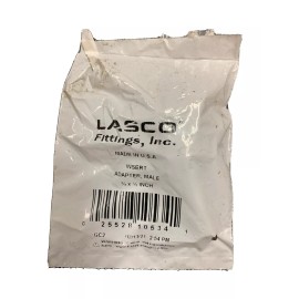 Lasco  1/2 in. Dia. x 3/4 in. Dia. Insert To MPT  PVC  Insert Adapter