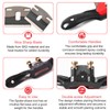 KLMNDUO Adjustable Spokeshave Set 2pcs SpokeShave 4pcs Metal Blade and