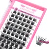 Premade Fans Eyelash Extensions Large Tray 320 Fans 10D Premade