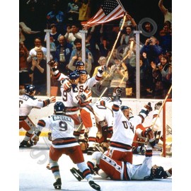 1980 USA Olympic Gold Medal Hockey Team Miracle On Ice Unsigned 16X20 Photo