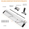 WJTQTBT 32in Mat Cutter for Framing with Bevel & Straight