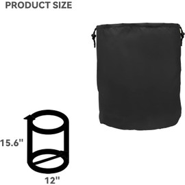 Wnanan Trimmer Engine Cover - Heavy Duty Waterproof Cover,Fits Weed Eater Edger,Pole Saw,Brush Cutters and Hedge, Weed Eater Covers,1 Pack,Black