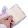 Toddmomy Fluffy Rabbit Shaped Notebook for Adorable Plush Cover Daily