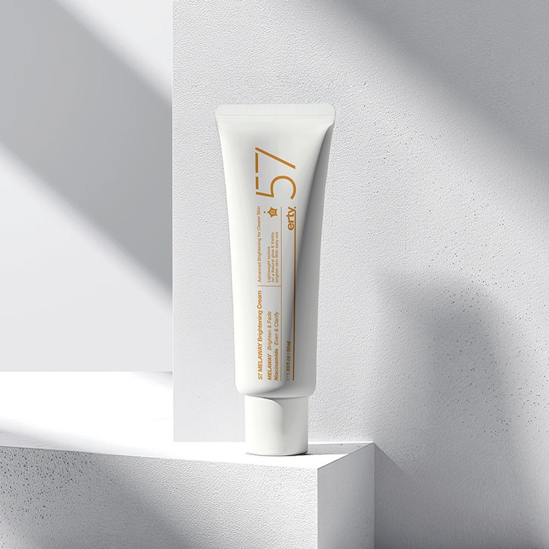 Erti 57 Whitening Cream Melaway Brightening Cream 50ml Improves freckles,
