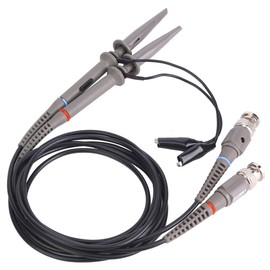 Oscilloscope Probe, P6100 High Precision Oscilloscope Test Probe Kit 1X 10X 100MHz Oscilloscope Accessories