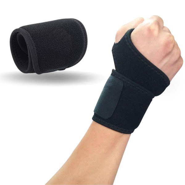 Wrist Bandages Fitness, Wrist Support for Sports, Wrist Splint for Men and Women, Lightweight and Durable Wrist Support, Non-Slip Bandage Wrist (2