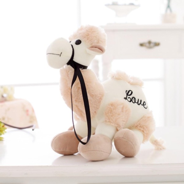 OPHRBU Desert Camel Simulation Plush Toy, Best Gift for Christmas,