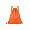 Drawstring Backpack Waterproof Drawstring Bag String Bag with Zipper Sport