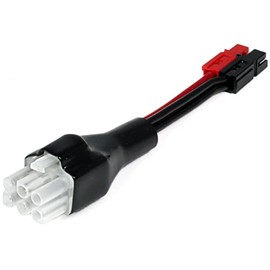 Powerwerx HF6-PP OEM Molex Type 6 pin Connector (HF6) to Powerpole Adapter