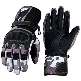 CAMO SPEED MAX MENS HIGH QUAL MOTORBIKE/MOTORCYCLE/MOTOCROSS TEXTILE GLOVES (L)