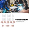 40pcs Plasma Cutting Torch Consumables Kit Plasma Cutting Torch Parts