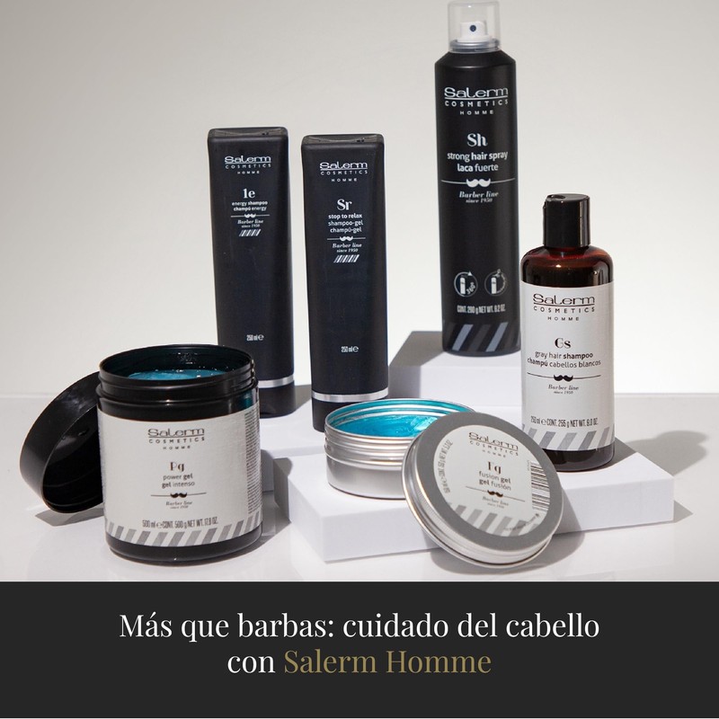 Homme Champú Control Grasa 250 ml Salerm Cosmetics Exclusivo Hombres