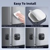 WILNIRY 2 Pack Refrigerator Door Lock with Code for Kids