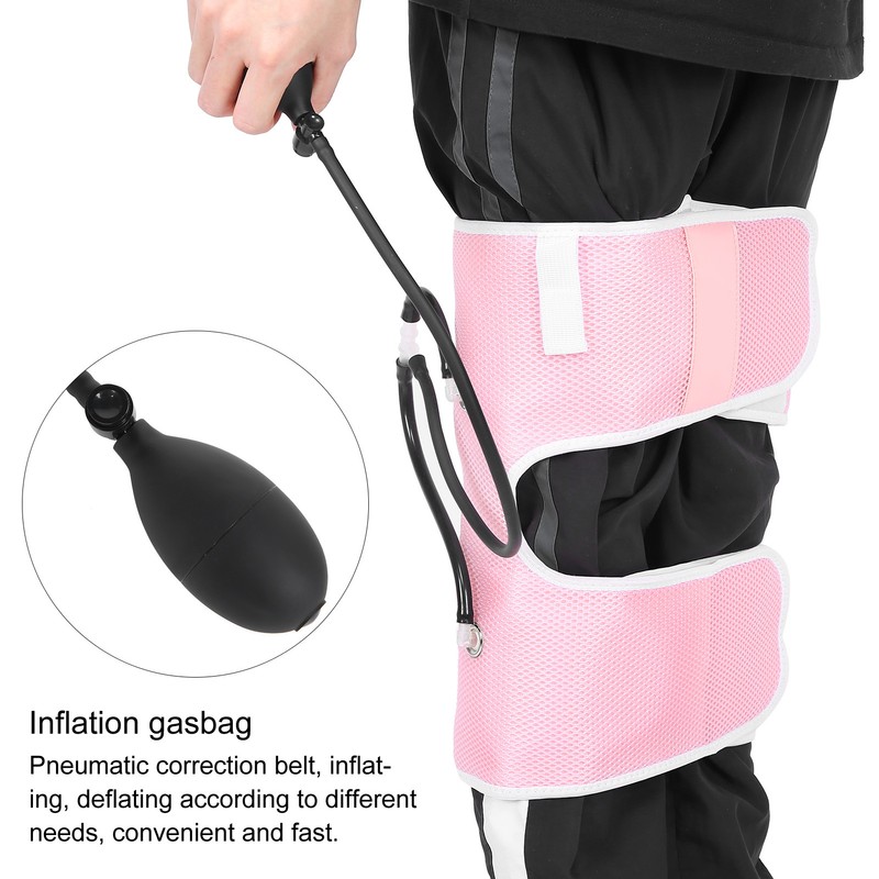 Inflatable Leg Correction Belt Adjustable Breathable O/X Leg Straightening Correction