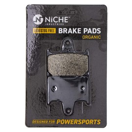 NICHE Brake Pad Set for Honda Shadow Aero 750 06455-MEG-H12 06435-MAZ-016 Front Rear Organic