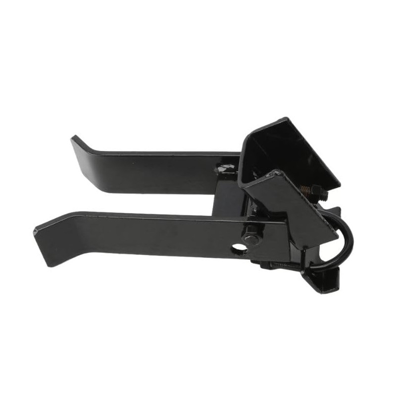 Black Chain Link Fence Commercial Single Gate Latch for 2