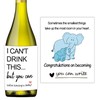6pcs Pregnancy Announcement+6pcs personalization pregnancy announcements cards Baby Announcement Wine Labels, Pregnancy Announcement for Aunties,Dad,uncle,grandpa,grandma, Pregnancy Reveal for Friends