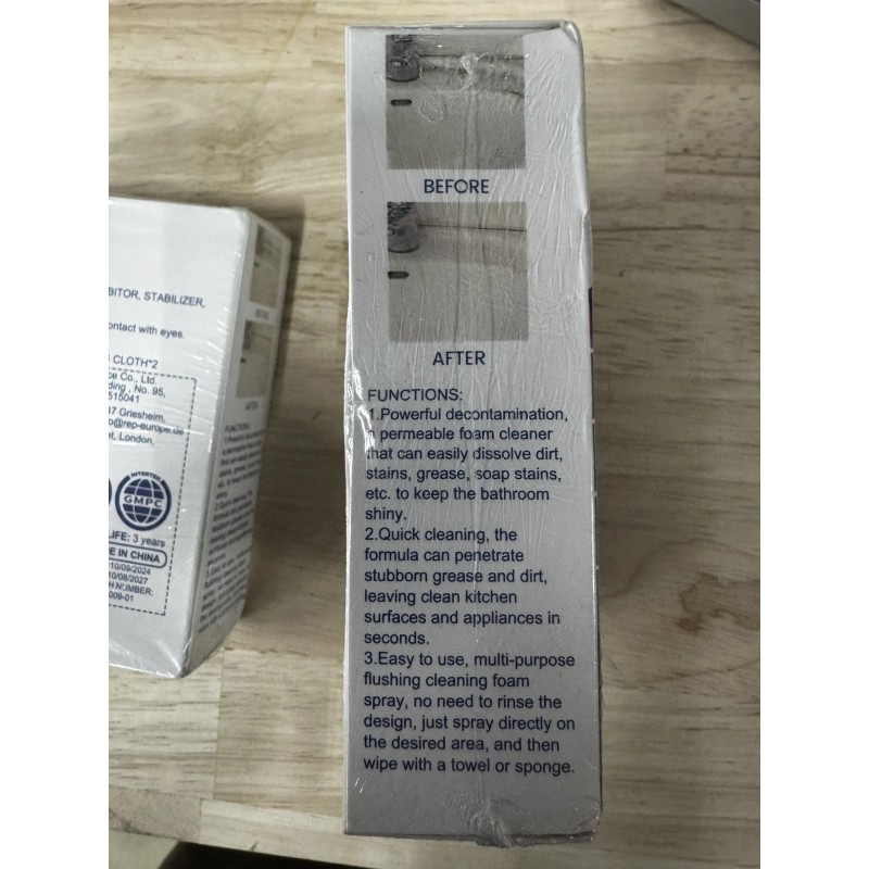 Jue-Fish Jue Fish Bathroom Descaler Stubborn Stains Cleaner Spray NEW