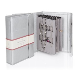 SILVER - Little Book of NECKLACES - A Book for Keeping Your Necklaces Tangle and Safe!