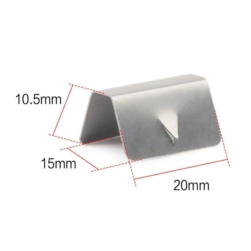 Stainless Steel Car Wind Deflector Buckle - Windproof Rainproof Deflector