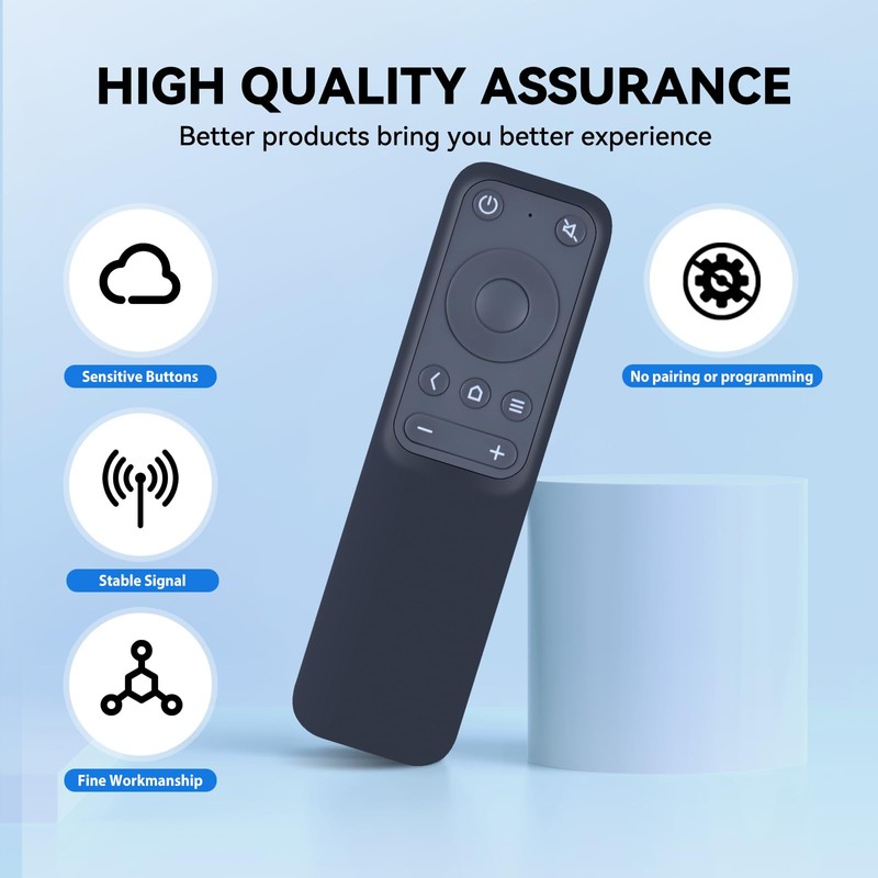 HZIME New Replacement VA-LT003 Voice Remote Control Compatible for VAVA