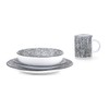 Stone + Lain Sophie Rustic Stoneware Dinnerware Service for 4,