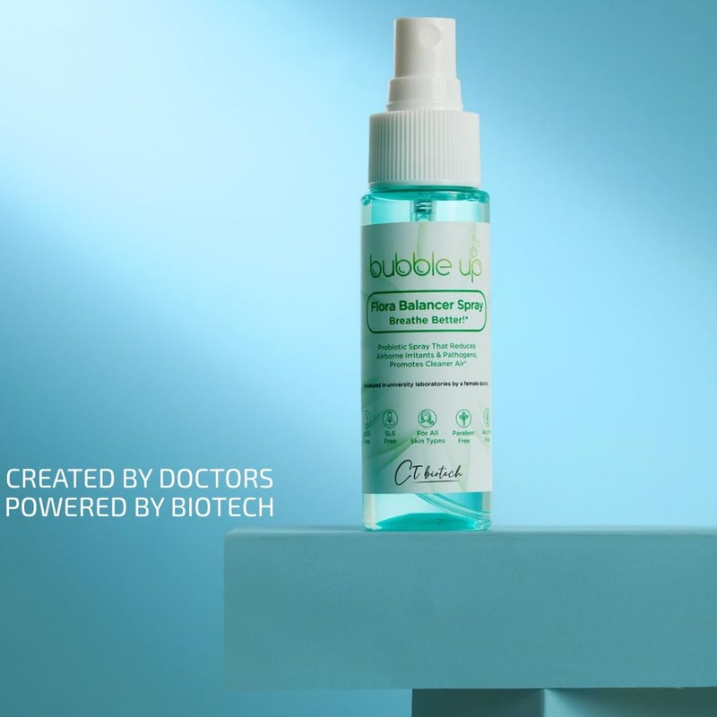 Bubble Up Probiotic Allergen Neutralizer Home Spray - Air, Fabric,