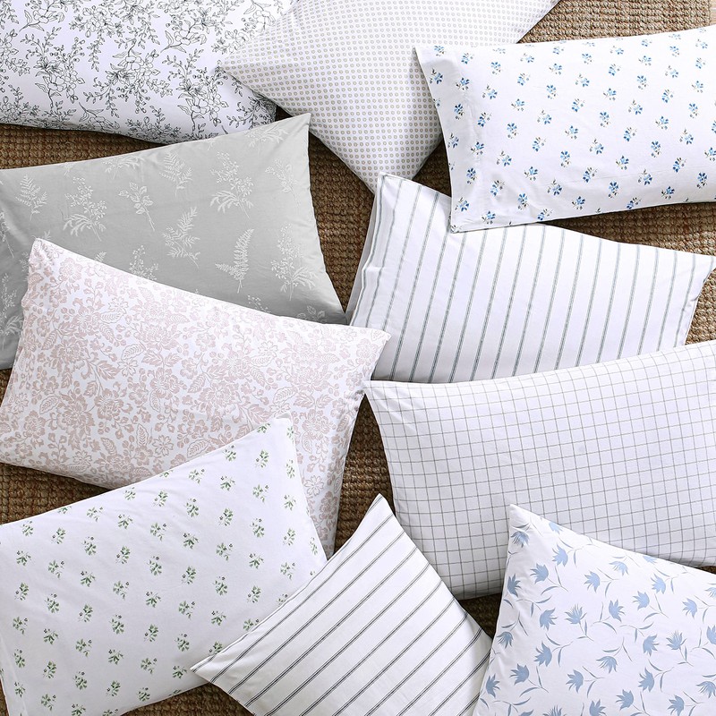 Stone Cottage - Twin Sheets, Cotton Percale Bedding Set, Crisp