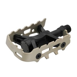 Mikashima Manufacturing MT-LUX COMPE 75 Dark Olive Pedal MKS Mikashima Pedal Mikashima 75th Anniversary Limited Edition Model (Titanium/Black)