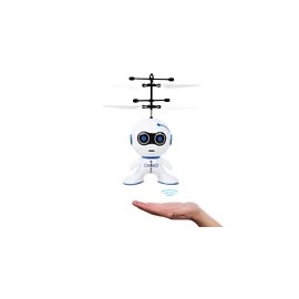 Flying Robot Mini Drone – Fun Toys for Boys Ages 3–10, Hand-Controlled Kids Drone with LED Lights