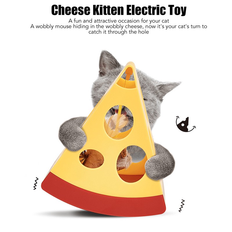 Cheese Cat Electric Toy USB Charging Smart Auto Electric Cat