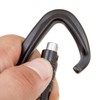 1 Pair of Heavy Duty Self Auto Locking Carabiner Clip,