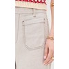 Madewell Women's Patch Pocket Flare Pants, Oat, Tan, 4