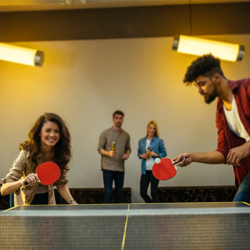 Ping Pong Paddles Quality Table Tennis Rackets 2 Ping Pong