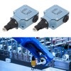 2Pcs Momentary Limit Switch Roller Plunger Micro Limit Travel Switch