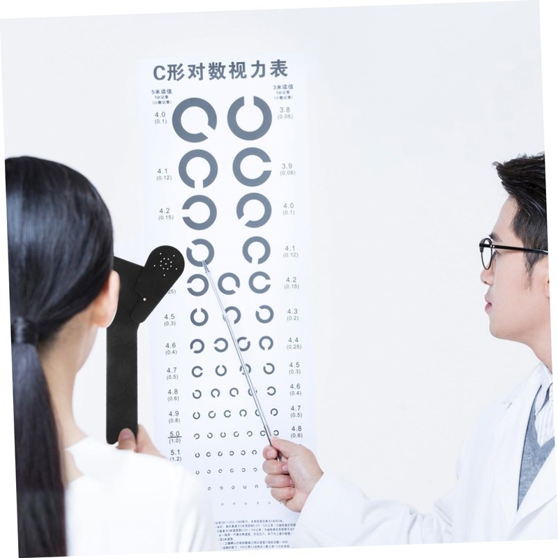 Beavorty Vision Chart Eye Cover Portable Eye Occluder for Vision