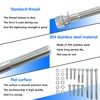 BIGLKNM 100pcs Bolt Kit Compatible with Yamaha TW200 XT200 1987-2024,