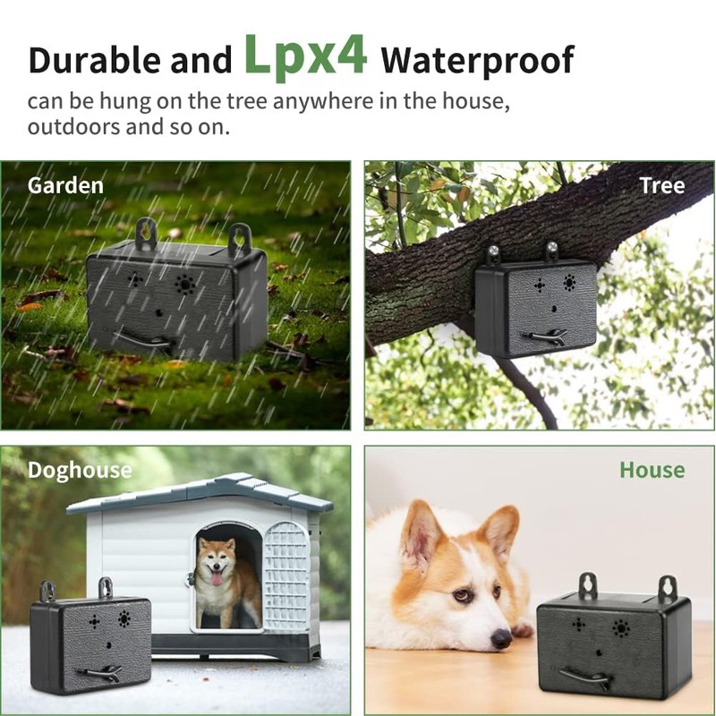 brapezie Anti Barking Device, Dog Barking Control Devices,Ultrasonic Dog Bark