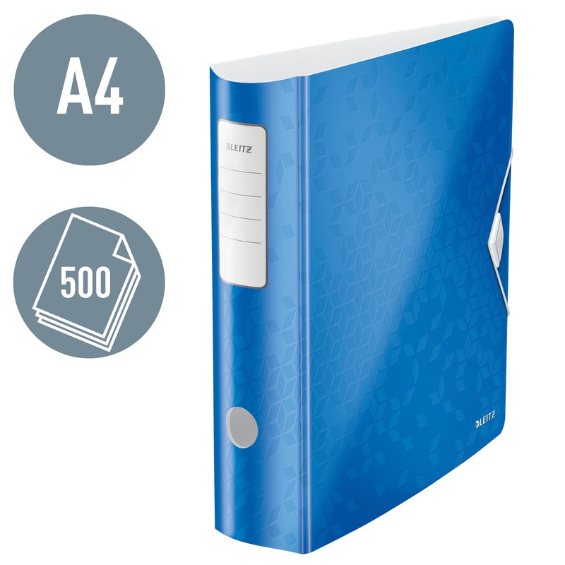 Leitz 180° Active WOW Quality Folder, A4, Wide, Rounded Spine,