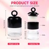 2Pcs 10 Gram Plastic Powder Case Face Powder Jar Container