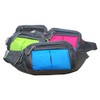 Nupouch Nylon Sporty Hip Pack, Fanny Pack, Travel Waist Pack,