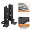 ONNIJUN 8 Pack Fence Post Brackets, Adjustable Fence Post Supports